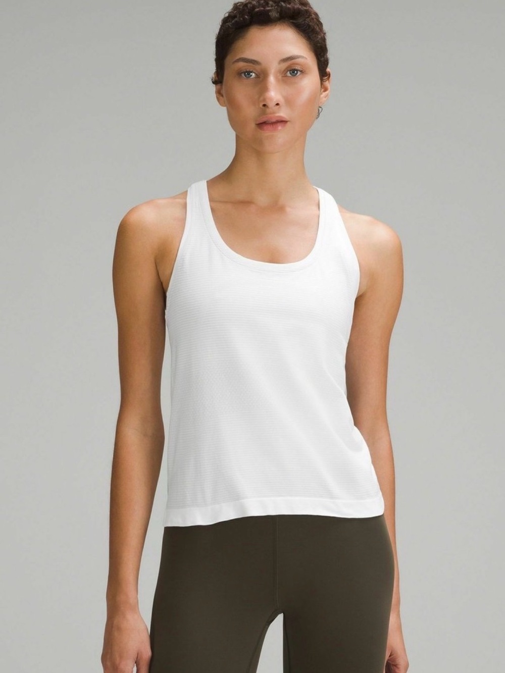 NWT🔖 Lululemon Swiftly Tech Racerback Tank 2.0 Race Length White Size 10